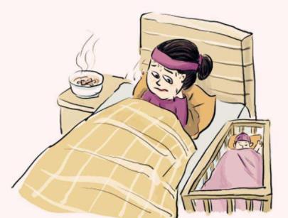 坐月子期间妈妈感冒了怎么办