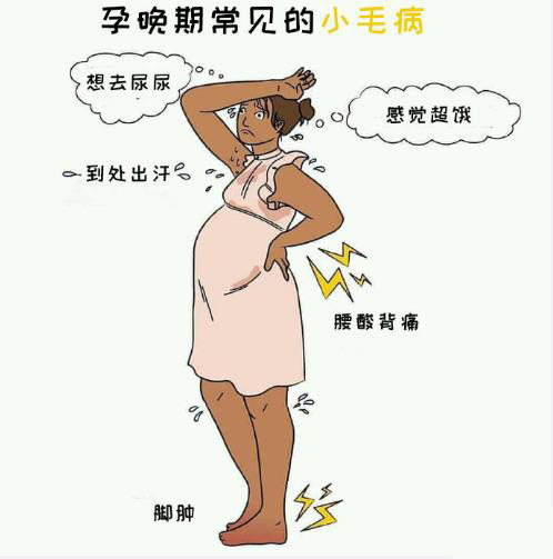 孕期常见的“小毛病”