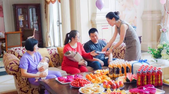 月子中心送祝福